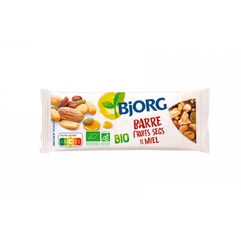 BARRE BJORG CACAHUETE 25G 30/BOÎTE