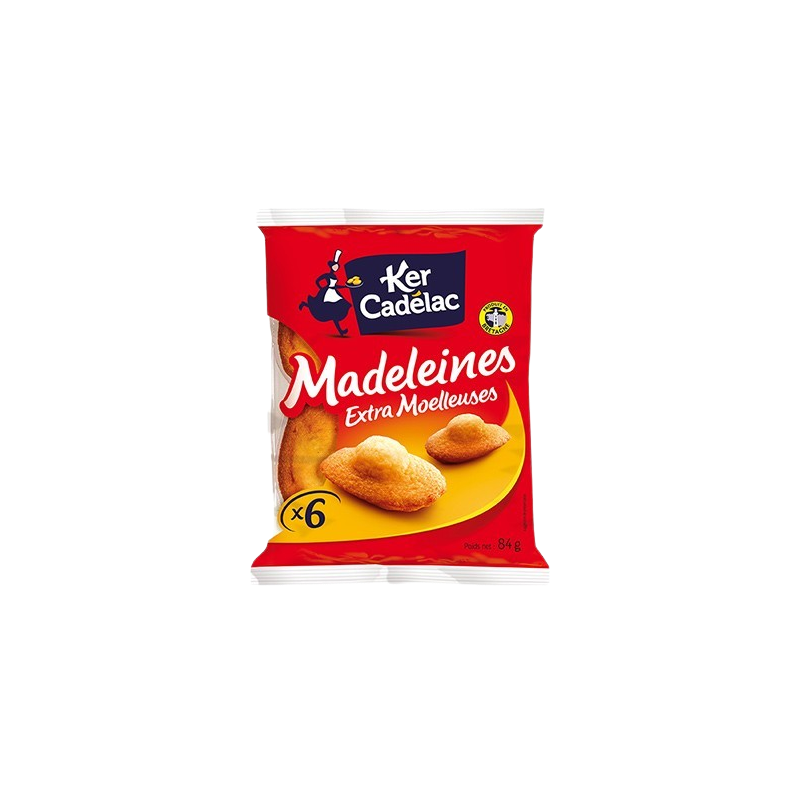 MADELEINES NATURES X6 24/BOÎTE