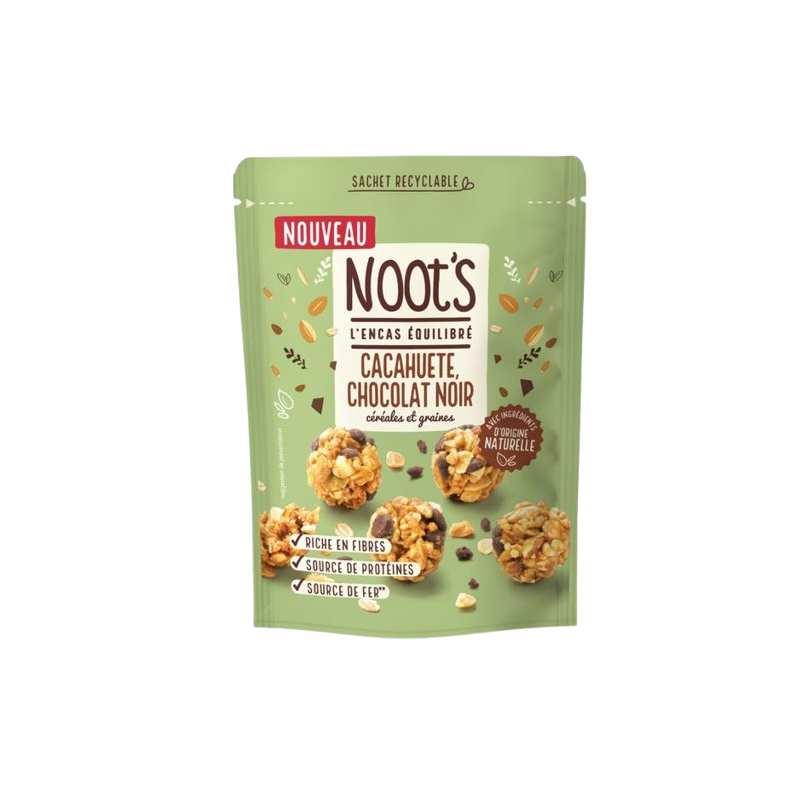 NOOT'S CACAHUETE CHOCOLAT NOIR 22/BOÎTE