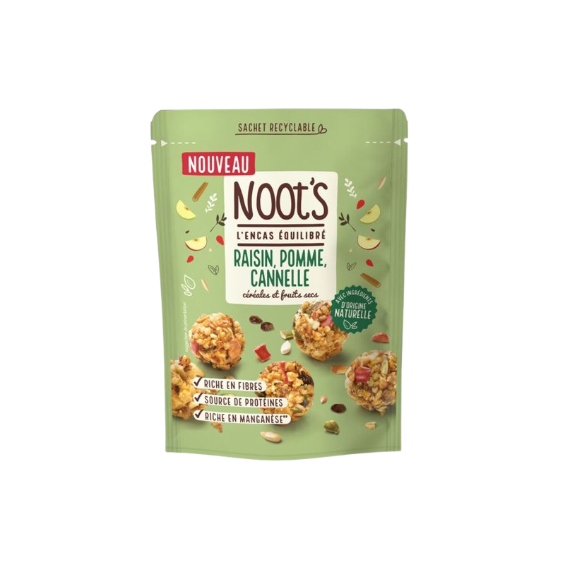 NOOT'S RAISIN POMME CANELLE 22/BOÎTE