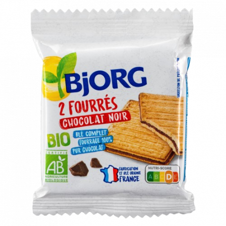 BJORG FOURRES CHOCOLAT 50G - 80/BOÎTE
