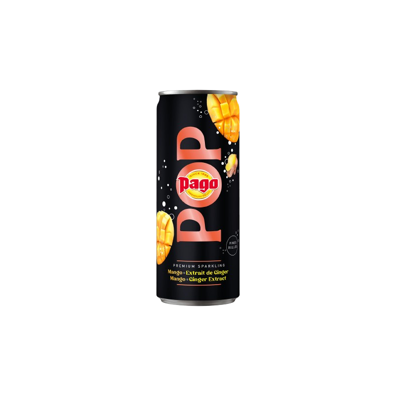 POP MANGUE GINGEMBRE 25CL 12 BOUTEILLES