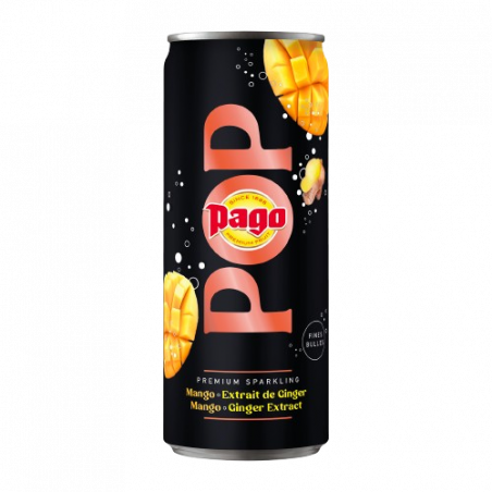 POP MANGUE GINGEMBRE 25CL 12 BOUTEILLES