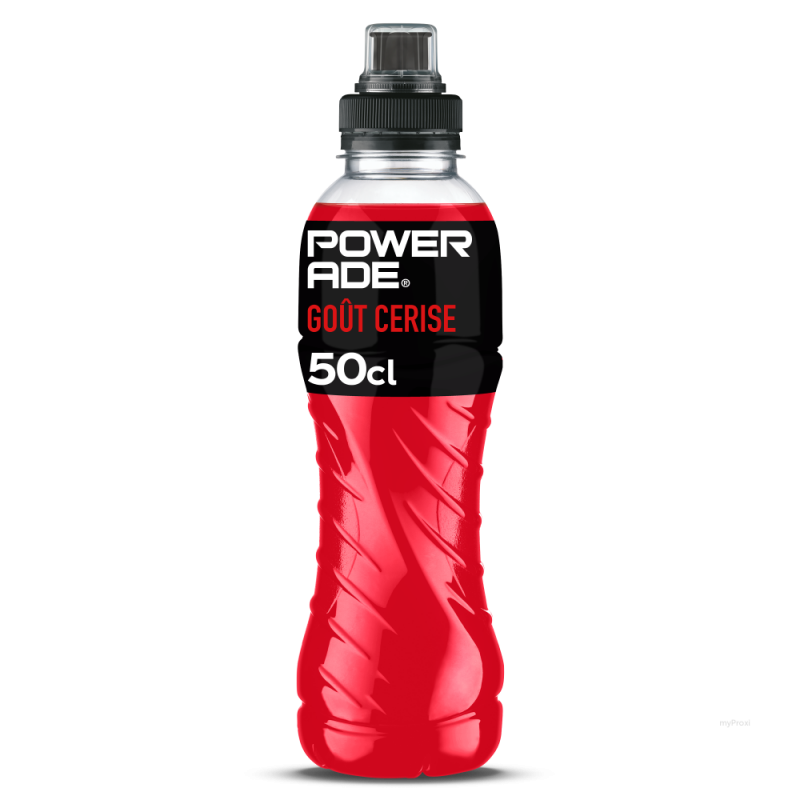 POWERADE CERISE 50CL 12 BOUTEILLES