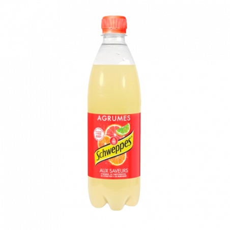 SCHWEPPES AGRUMES PET 50CL 12 BOUTEILLES