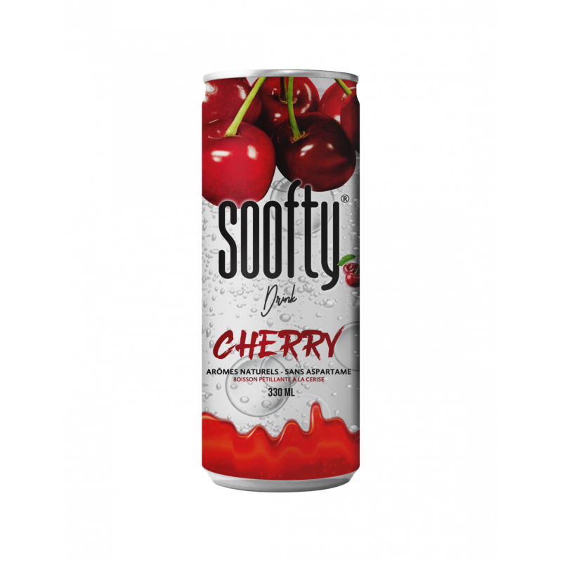 SOOFTY CERISE 33CL 24 CANETTES