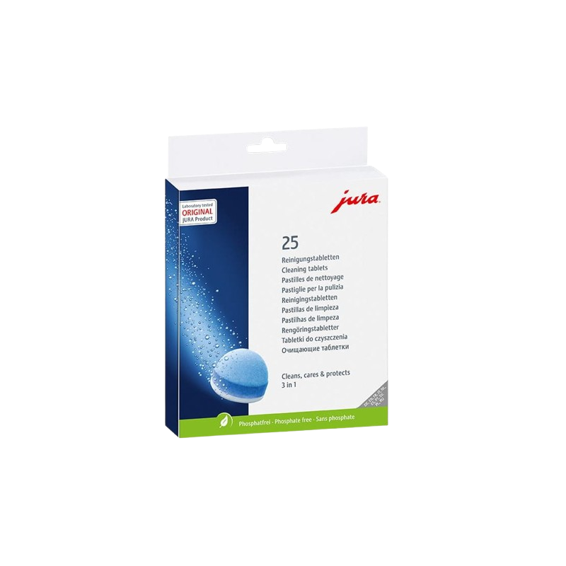 TABLETTES DE NETTOYAGE BOITE DE 25 PASTILLES NETTOYAGE