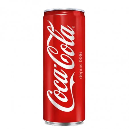 COCA COLA 33 CL 24 CANETTES