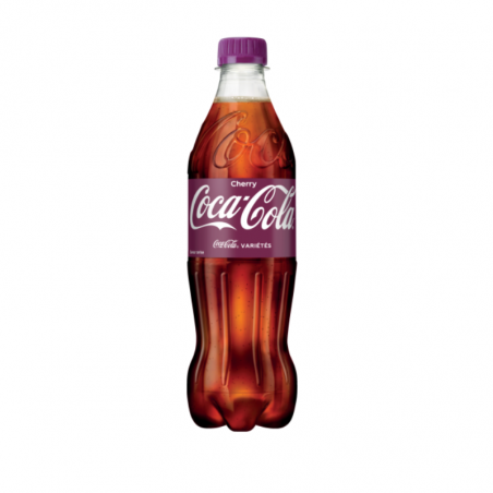 COCA CHERRY PET 50CL 12 BOUTEILLES
