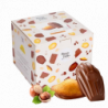 BOITE DISTRIBUTRICE COLIBRI MADELEINE NOISETTE COQUE CHOCO LAIT 30 UNITÉS