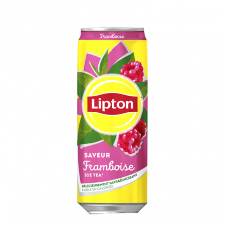 LIPTON ICE TEA FRAMBOISE 33CL 24 CANETTES