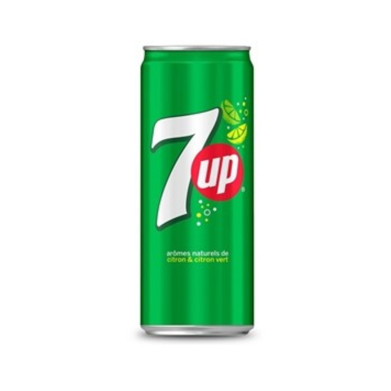 SEVEN UP 33 CL 24 CANETTES