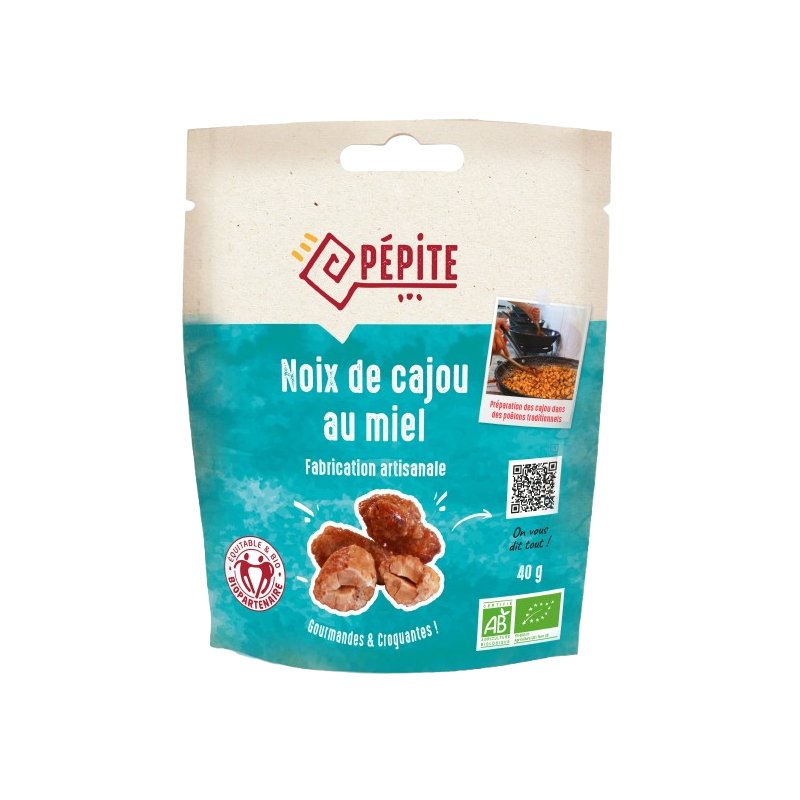 PEPITE NOIX DE CAJOU MIEL 15/BOÎTE