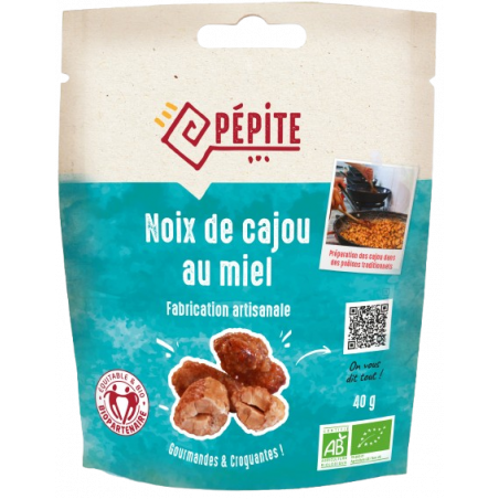 PEPITE NOIX DE CAJOU MIEL 15/BOÎTE