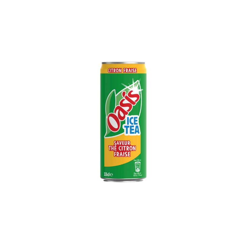 OASIS CITRON FRAISE 33 CL 24 CANETTES