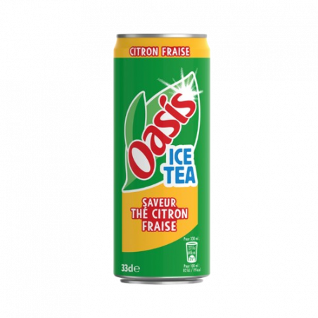 OASIS CITRON FRAISE 33 CL 24 CANETTES