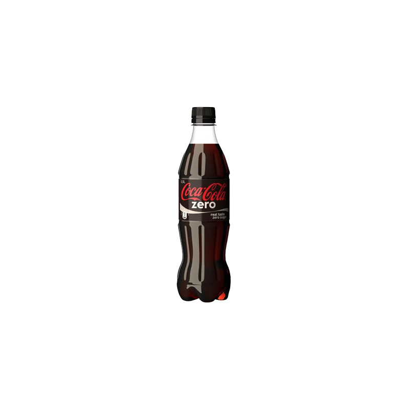 COCA ZERO PET 50 CL 12 BOUTEILLES